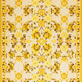 Ultra Soft Area Rug, Non Slip, Stain Resistant, Washable Area Rugs for Living Room, Bedroom, Lively Multi-Colored Trellis Style(Yellow)