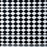 Ultra Soft Area Rug, Non Slip, Stain Resistant, Washable Area Rugs for Living Room, Bedroom, Modern Black and White Checkered Dorm Rug(Black)
