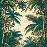 Contemporary Artistic Palm Decor(Beige)