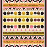 Ultra Soft Area Rug, Non Slip, Stain Resistant, Washable Area Rugs for Living Room, Bedroom, Crisp Elegant Striped Arrangement(Pink)