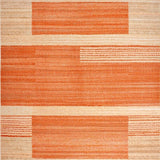 Ultra Soft Area Rug, Non Slip, Stain Resistant, Washable Area Rugs for Living Room, Bedroom, Sophisticated Simple Color Statement(Orange)