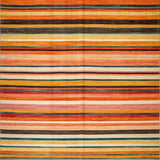 Ultra Soft Area Rug, Non Slip, Stain Resistant, Washable Area Rugs for Living Room, Bedroom, Dynamic Colorful Swirl Patterns(Orange)