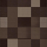 Ultra Soft Area Rug, Non Slip, Stain Resistant, Washable Area Rugs for Living Room, Bedroom, Rustic Dark Plaid Aesthetic Charm(Brown)