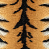 Ultra Soft Area Rug, Non Slip, Stain Resistant, Washable Area Rugs for Living Room, Bedroom, Tiger Print Faux Fur Living Room Accent Rug(Beige)