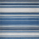 Contemporary Striped Vintage Fusion(Blue)