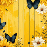 Earthy Tone Butterfly Charm(Yellow)
