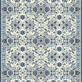 Ultra Soft Area Rug, Non Slip, Stain Resistant, Washable Area Rugs for Living Room, Bedroom, Boho Grey and White Bedroom Non-Slip Rug(White)
