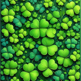 Whimsical Green and White Accents(Green)