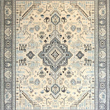 Boho Half Moon Beige & Cream(Beige)