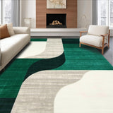 Contemporary Light and Dark Green Harmony(Green)