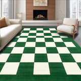 Classic White and Green Checkerboard Aesthetic(Green)