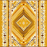 Ultra Soft Area Rug, Non Slip, Stain Resistant, Washable Area Rugs for Living Room, Bedroom, Playful Tassel Embellished Decor(Gold)