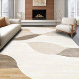 Beige/White Abstract(Beige)