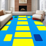 Artful Vibrant Color Splash Concept(Blue)