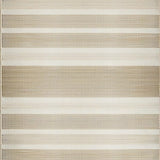 Ultra Soft Area Rug, Non Slip, Stain Resistant, Washable Area Rugs for Living Room, Bedroom, Timeless Natural Fiber Scallop Motif(Beige)
