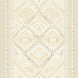 Elegant Pastel Trellis Motif(Beige)