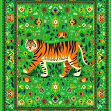 Retro Colorful Jungle Theme(Green)