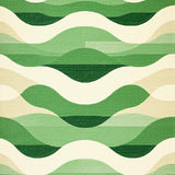 Elegant Contemporary Fluid Design(Green)