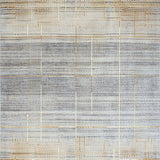 Contemporary Textured Medallion(Gray)
