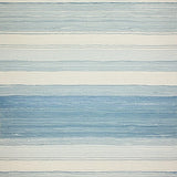 Ocean Breeze Striped Patio Easy Care Design(Blue)