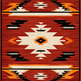 Cozy Textured Tiled Composition(Red)