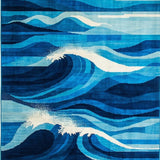 Chic Nautical Swirl(Blue)