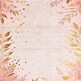 Contemporary Botanical Print Flair(Pink)