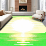 Contemporary Playful Circular Motif(Green)