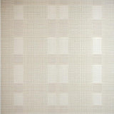 Chic Modern Cream Geometric Motif(Beige)
