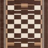 Contemporary Playful Tiled Arrangement(Beige)