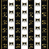Ultra Soft Area Rug, Non Slip, Stain Resistant, Washable Area Rugs for Living Room, Bedroom, Whimsical Cat Silhouette Accent(Black)