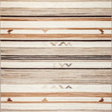 Contemporary Striped Layered Look(Beige)
