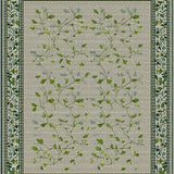 Ultra Soft Area Rug, Non Slip, Stain Resistant, Washable Area Rugs for Living Room, Bedroom, Minimalist Abstract Branch Elements(Gray)