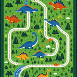 Bold Dino Expedition Trail Map(Green)