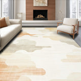 Abstract Cloud Tie Dyed Neutral Area(Beige)