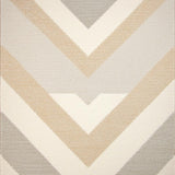 Ultra Soft Area Rug, Non Slip, Stain Resistant, Washable Area Rugs for Living Room, Bedroom, Handmade Chevron Neutral Living Room Rug(Beige)