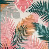 Elegant Distressed Medallion Style(Pink)