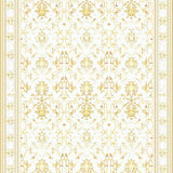 Neutral Beige with Gold Accents(White)