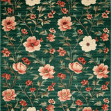 Charming Botanical Patterned Aesthetic(Green)