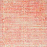 Ultra Soft Area Rug, Non Slip, Stain Resistant, Washable Area Rugs for Living Room, Bedroom, Modern Oriental Inspired Rug with Abstract Coral Velvet Pattern Details(Orange)