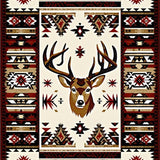 Chic Rustic Nature Inspired Textile(Beige)