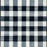 Ultra Soft Area Rug, Non Slip, Stain Resistant, Washable Area Rugs for Living Room, Bedroom, Black and White Plaid Outdoor Area Rug(Black)