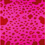 Ultra Soft Area Rug, Non Slip, Stain Resistant, Washable Area Rugs for Living Room, Bedroom, Joyful Pink Safari Inspired Style(Pink)