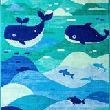 Blue Graphic Fantasy Scene(Blue)