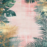 Elegant Pastel Medallion Design(Pink)