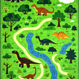 Educational Dino Exploration Motif(Green)