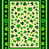 Elegant Celtic Knot Motif(Green)