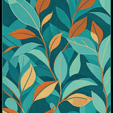 Luxurious Earthy Botanical Motif(Green)