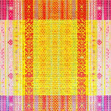 Dynamic Multi colored Circular Design(Red)