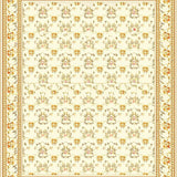 Floral Charm Area(Beige)